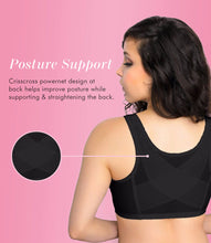 Load image into Gallery viewer, FULLY® Front Close Wirefree Posture Bra with Lace - Brjóstahaldari