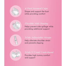 Load image into Gallery viewer, Exquisite Form Fully® Soft Cup Bra with Embroidered Mesh - Brjóstahaldari