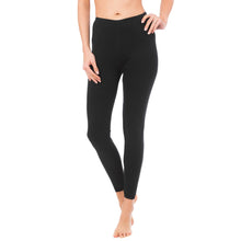 Load image into Gallery viewer, Trofe Leggings With Lace Trim - Black
