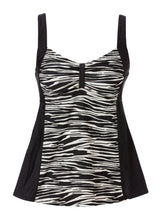 Load image into Gallery viewer, Abstract Capri Tankini - Tankini toppur
